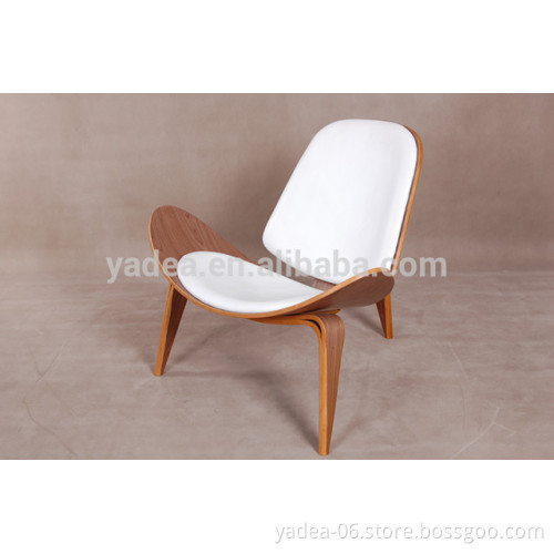 Living room furniture hans wegner 3 legs wooden CH07 shell chair